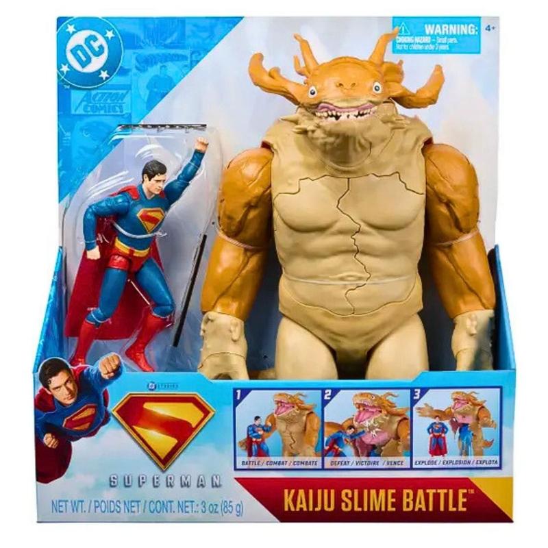 Boneco de Batalha Superman Contra Monstro Kaiju - 4482 Sunny